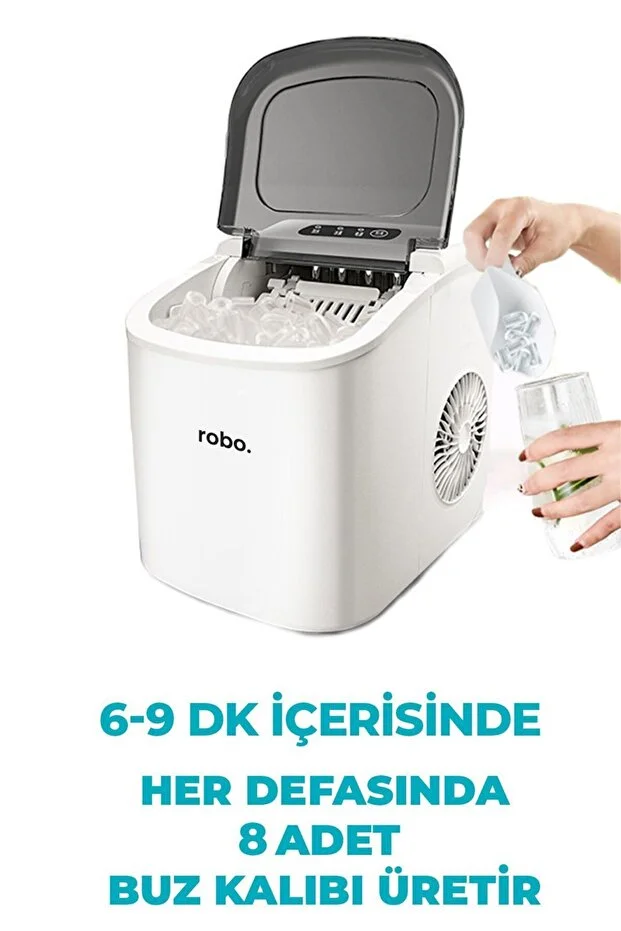 ROBO Buz Makinesi (15 KG KAPASİTELİ)